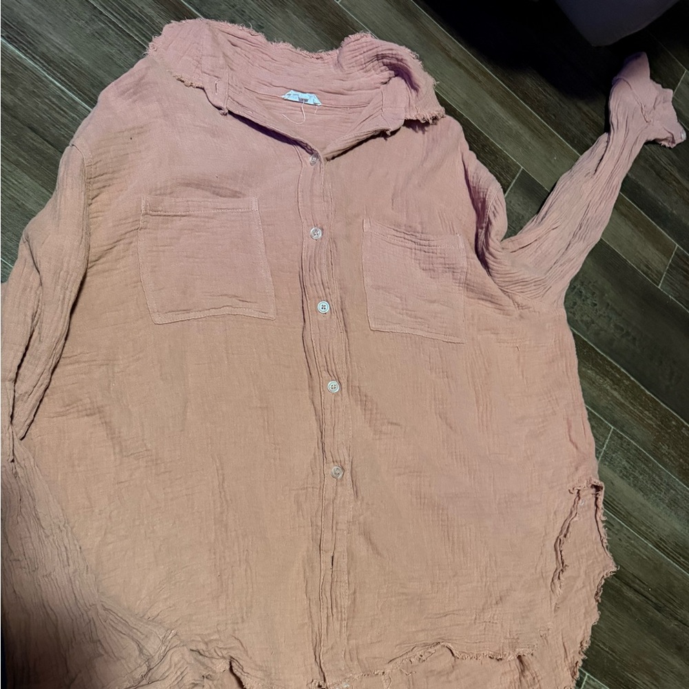 La miel women’s medium boutique button front
